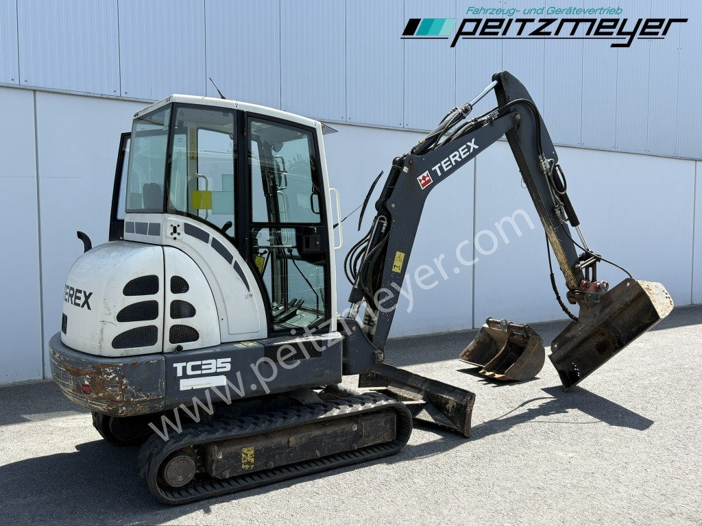 TEREX MINIBAGGER TC 35 mit hydr. Schwenklöffel 1.300 mm - Мини-экскаватор: фото 3 TEREX MINIBAGGER TC 35 mit hydr. Schwenklöffel 1.300 mm - Мини-экскаватор: фото 3