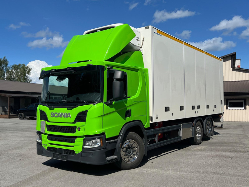 Scania P410 6X2 THERMO KING T-1200R OPEN SIDE - Рефрижератор: фото 3 Scania P410 6X2 THERMO KING T-1200R OPEN SIDE - Рефрижератор: фото 3
