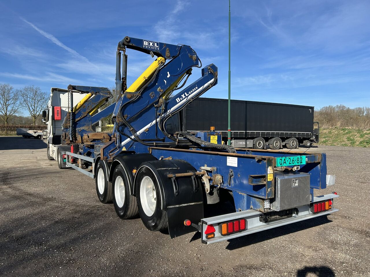 Pacton Sidelloader / 20ft / 40 ft / Remote control - Полуприцеп-контейнеровоз/ Сменный кузов: фото 2 Pacton Sidelloader / 20ft / 40 ft / Remote control - Полуприцеп-контейнеровоз/ Сменный кузов: фото 2