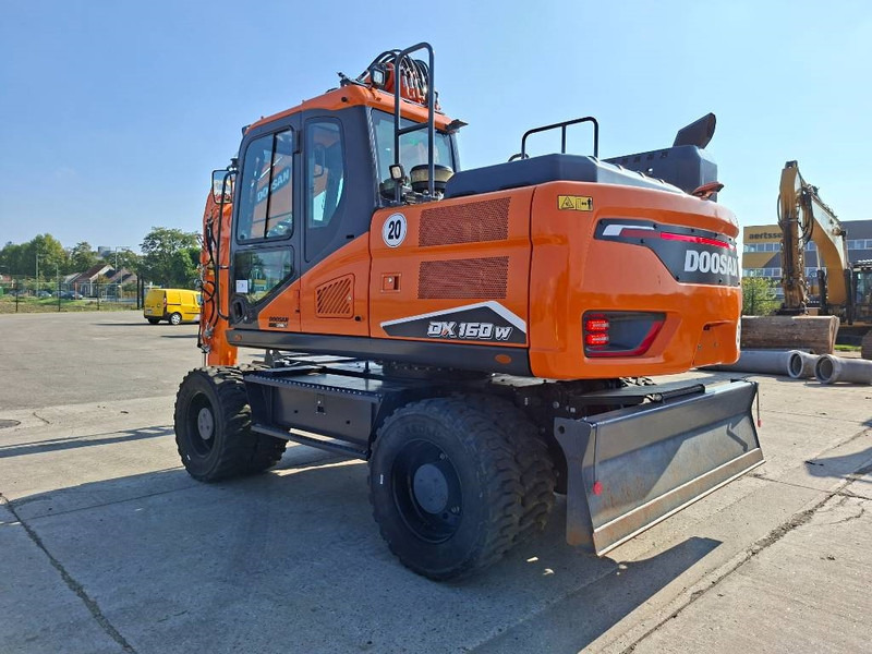 Doosan DX160W-7 - Колёсный экскаватор: фото 5 Doosan DX160W-7 - Колёсный экскаватор: фото 5