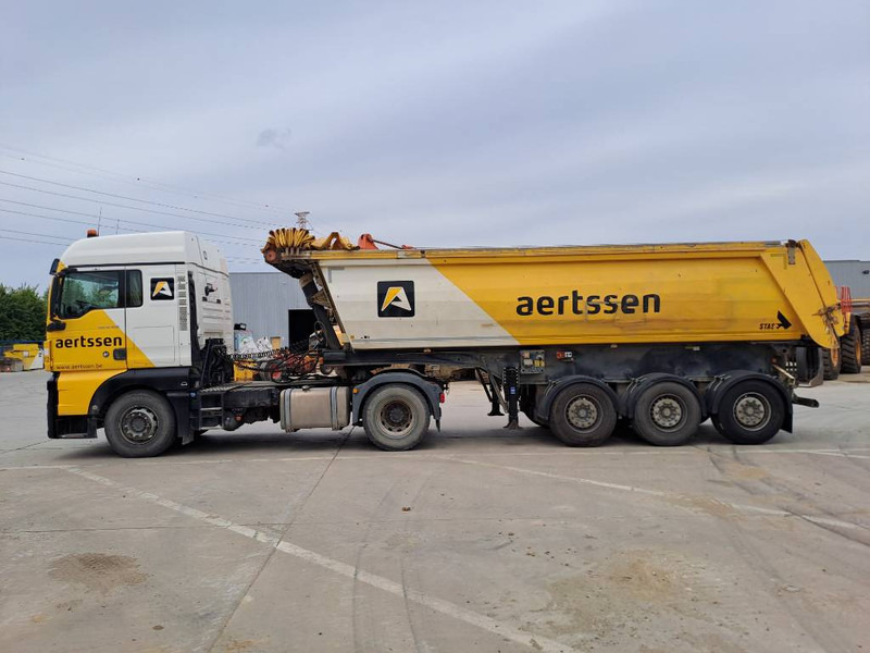 MAN TGX 18.460 + 2013 STAS 3 axle tipper trailer - Тягач: фото 2 MAN TGX 18.460 + 2013 STAS 3 axle tipper trailer - Тягач: фото 2
