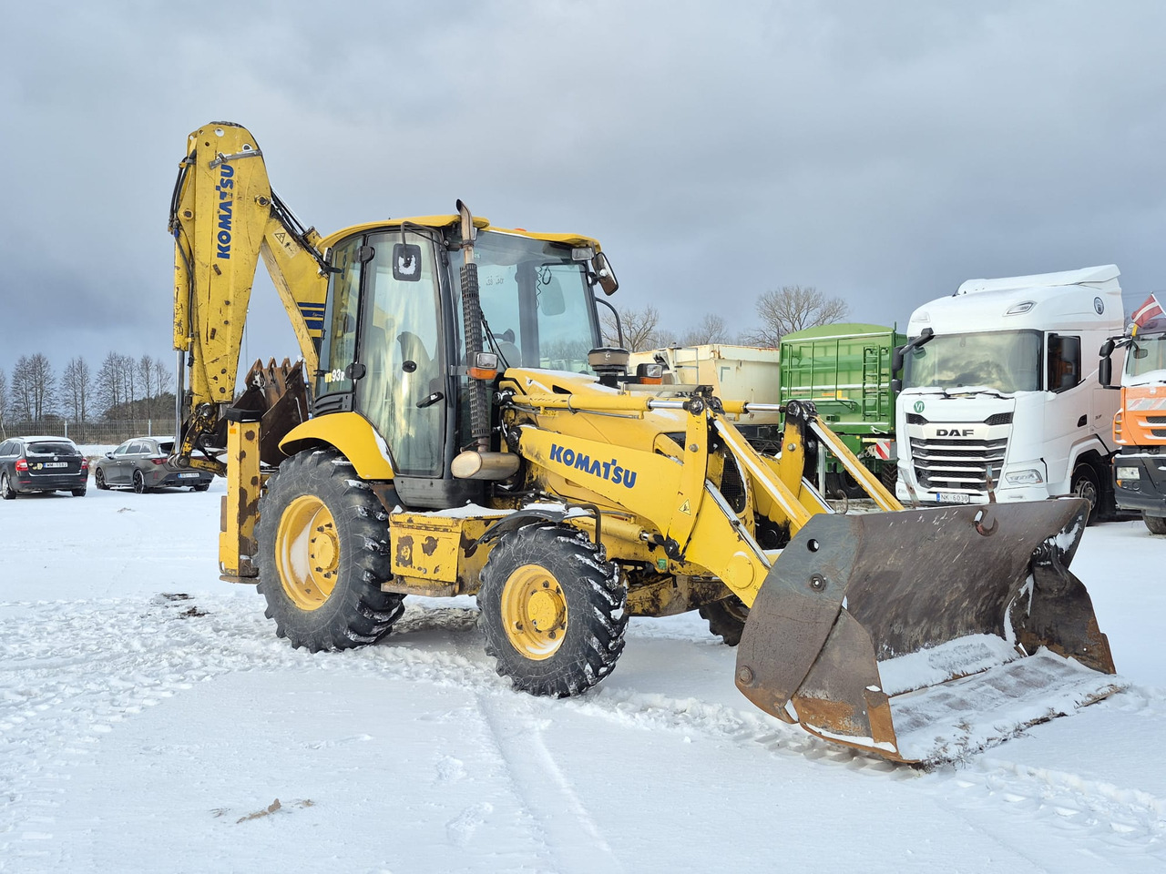 KOMATSU WB93R - Экскаватор-погрузчик: фото 5 KOMATSU WB93R - Экскаватор-погрузчик: фото 5