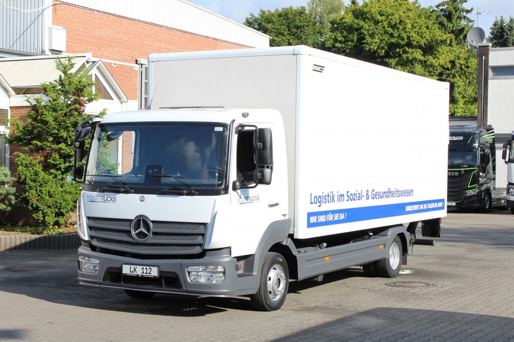 Mercedes-Benz Atego 818 E6 Koffer 6m Klima LDW Schalter LBW - Малотоннажный фургон: фото 1 Mercedes-Benz Atego 818 E6 Koffer 6m Klima LDW Schalter LBW - Малотоннажный фургон: фото 1