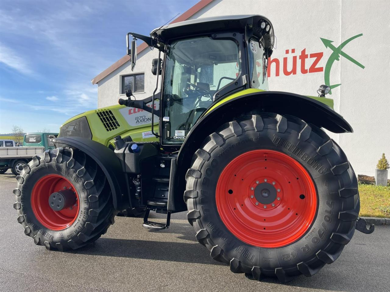 CLAAS Axion 870 Cmatic GPS S10 RTK FZW Front-PTO - Трактор: фото 3 CLAAS Axion 870 Cmatic GPS S10 RTK FZW Front-PTO - Трактор: фото 3