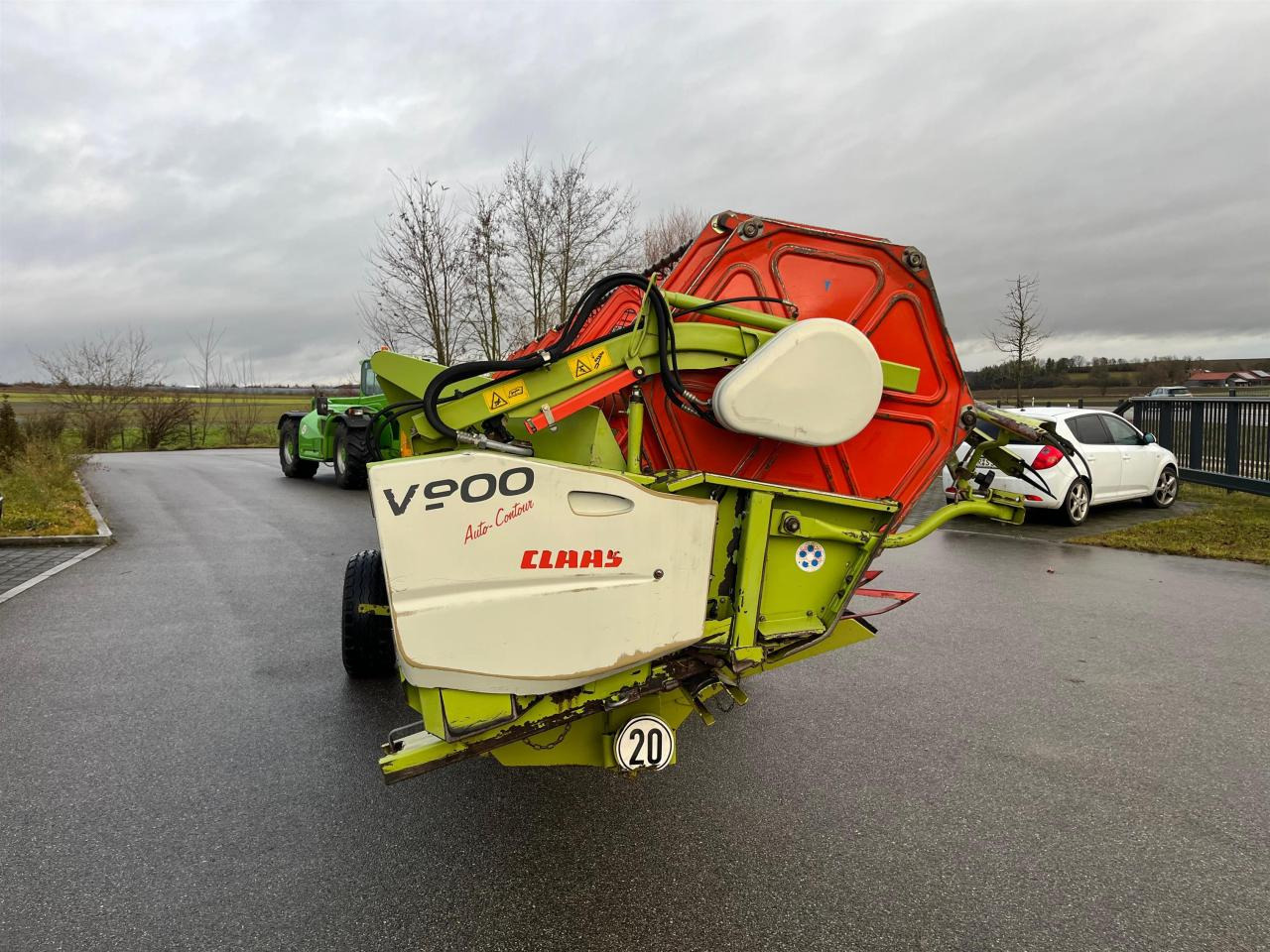 CLAAS Schneidwerk Vario V900 mit Wagen, Rapsausrüstung - Тележка для жатки: фото 5 CLAAS Schneidwerk Vario V900 mit Wagen, Rapsausrüstung - Тележка для жатки: фото 5