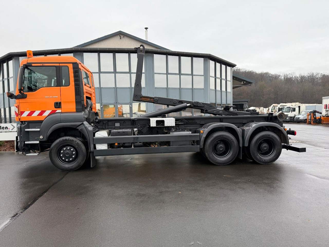 Крюковой мультилифт MAN TGS 33.400 6x6 Blattfederung Original 120500 km: фото 16 Крюковой мультилифт MAN TGS 33.400 6x6 Blattfederung Original 120500 km: фото 16