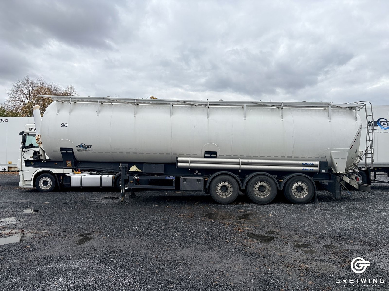 O.ME.P.S. CR60 KIP - Полуприцеп цистерна для сыпучих грузов: фото 2 O.ME.P.S. CR60 KIP - Полуприцеп цистерна для сыпучих грузов: фото 2