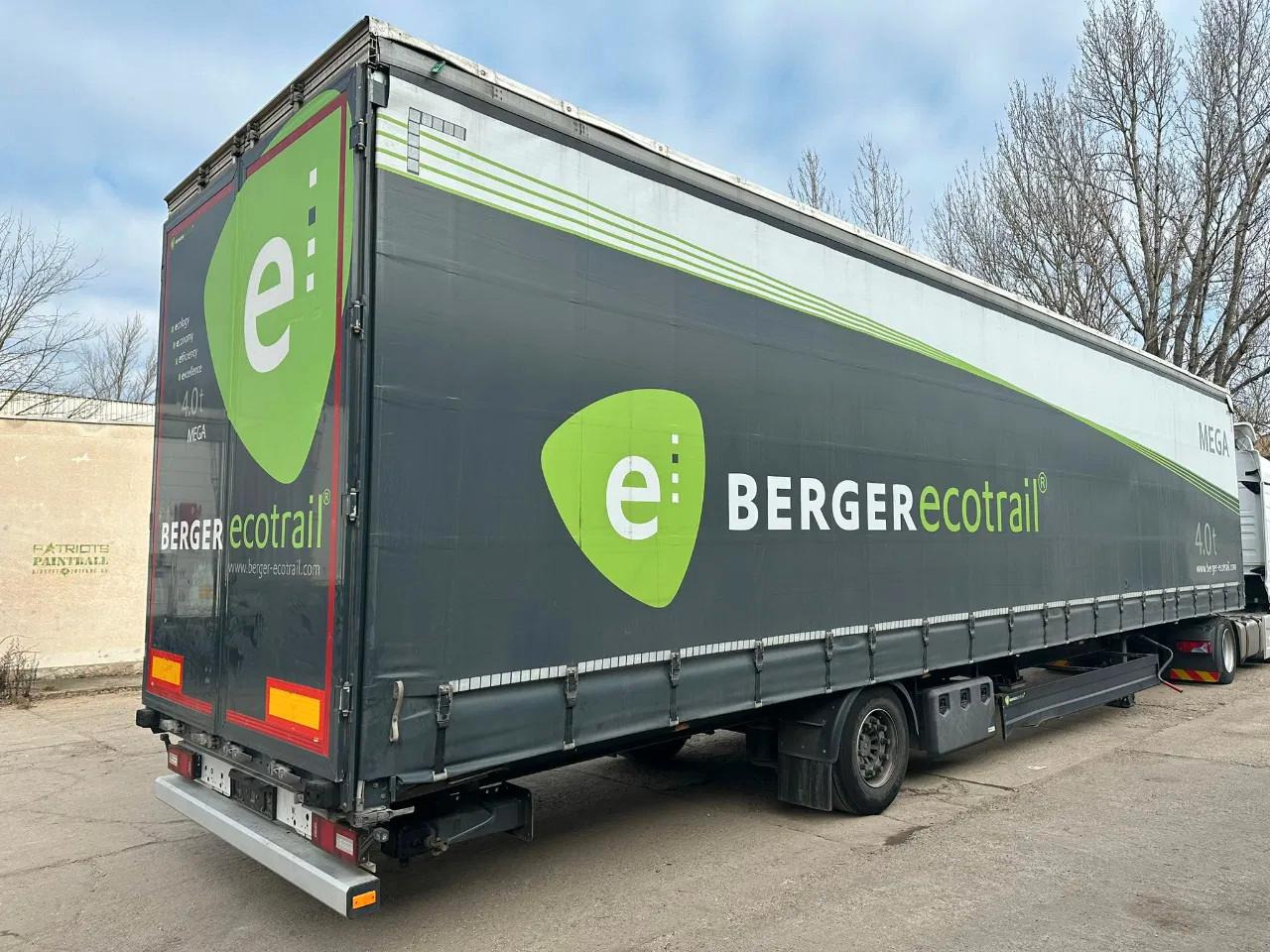 Berger SAPL 10 LTMN Mega - Тентованный полуприцеп: фото 4 Berger SAPL 10 LTMN Mega - Тентованный полуприцеп: фото 4