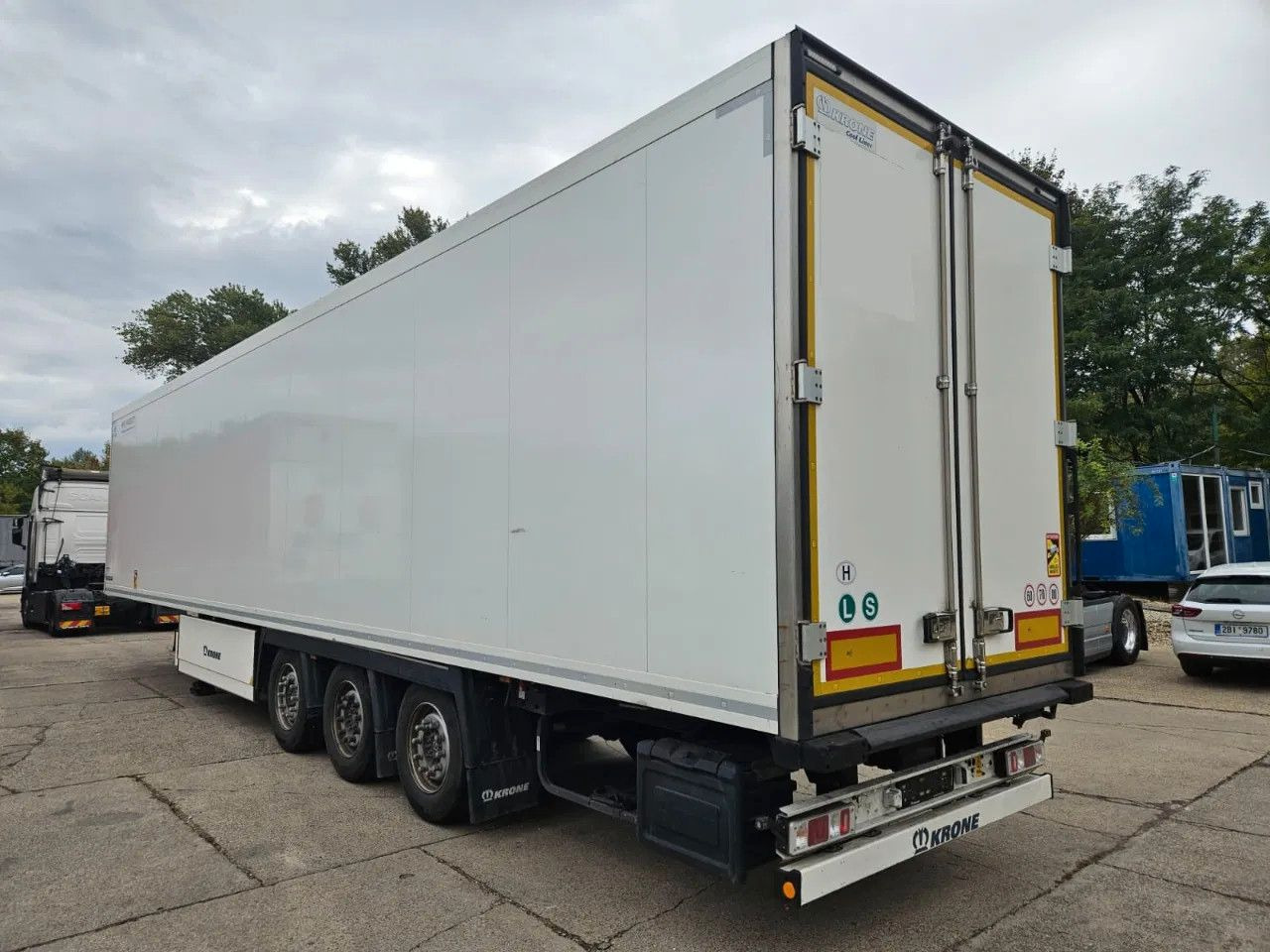 Krone SD Thermo King SLX300i - Lifting axle A - Pallet - Полуприцеп-рефрижератор: фото 3 Krone SD Thermo King SLX300i - Lifting axle A - Pallet - Полуприцеп-рефрижератор: фото 3