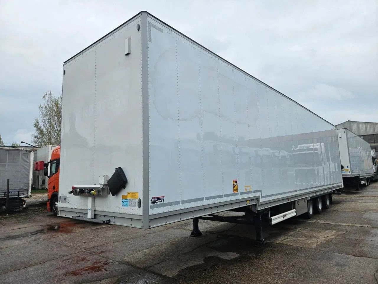 Полуприцеп Talson F1227 Mega AIR Cargo Hydraroll Roller Bed 4 unit: фото 1