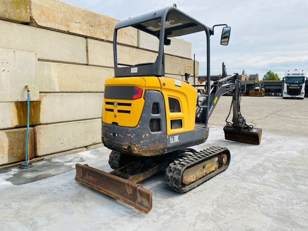 Volvo EC 18 C - Мини-экскаватор: фото 3 Volvo EC 18 C - Мини-экскаватор: фото 3