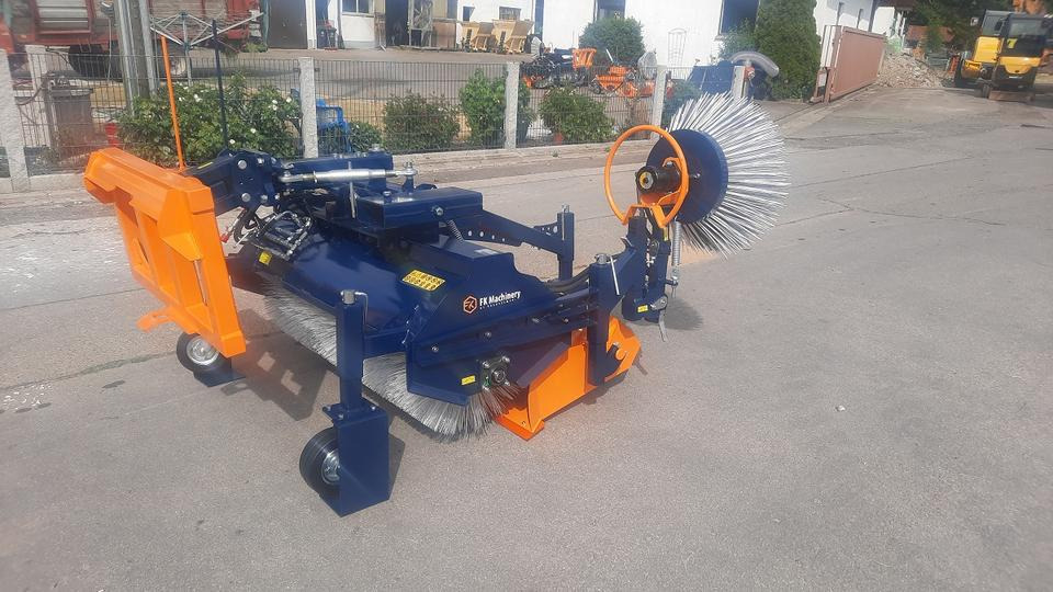 Kehrmaschine 1,2m Schlepper Radlader Hoflader Weidemann Euro - Щетка: фото 4 Kehrmaschine 1,2m Schlepper Radlader Hoflader Weidemann Euro - Щетка: фото 4