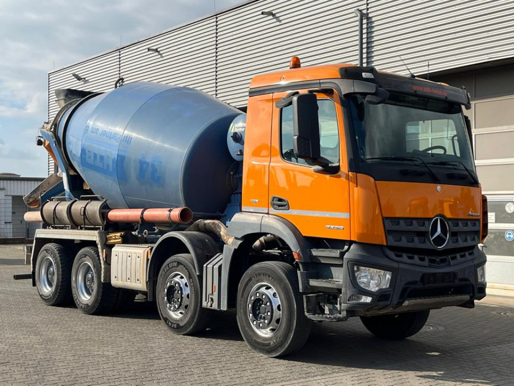 MERCEDES-BENZ Arocs 3236 8x4 Betonmischer Deutsch Top AP Achsen - Грузовик: фото 4 MERCEDES-BENZ Arocs 3236 8x4 Betonmischer Deutsch Top AP Achsen - Грузовик: фото 4
