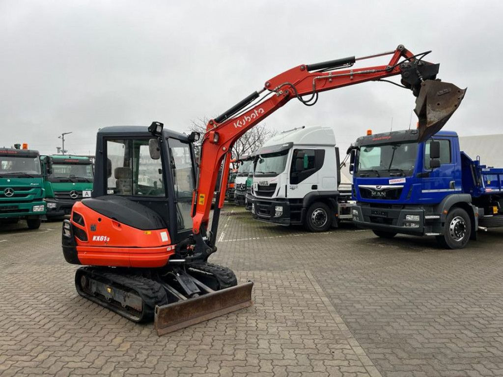 Kubota Minibagger KX 61 Minibagger 2245h, incl. Grabn+T - Мини-экскаватор: фото 1 Kubota Minibagger KX 61 Minibagger 2245h, incl. Grabn+T - Мини-экскаватор: фото 1