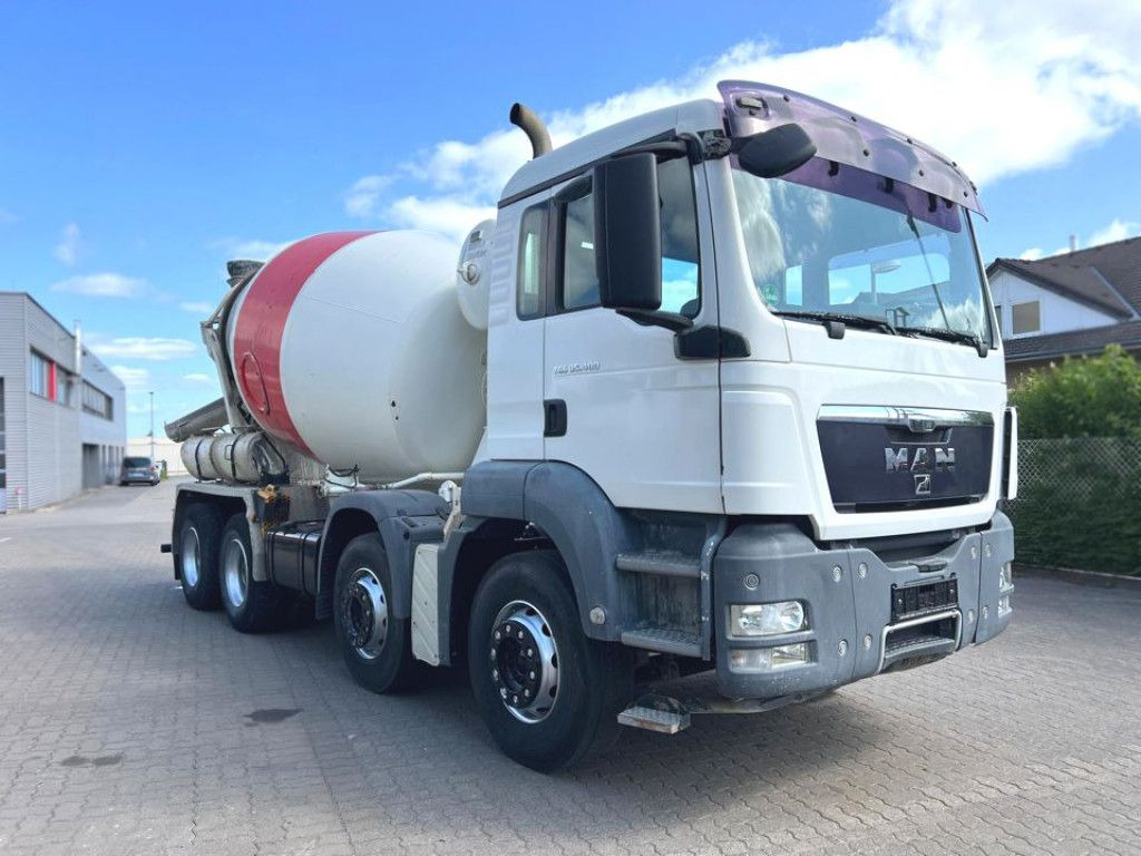 MAN TG-S 35.400 8x4 BB Betonmischer 35To Chsassis, A - Автобетоносмеситель: фото 2 MAN TG-S 35.400 8x4 BB Betonmischer 35To Chsassis, A - Автобетоносмеситель: фото 2