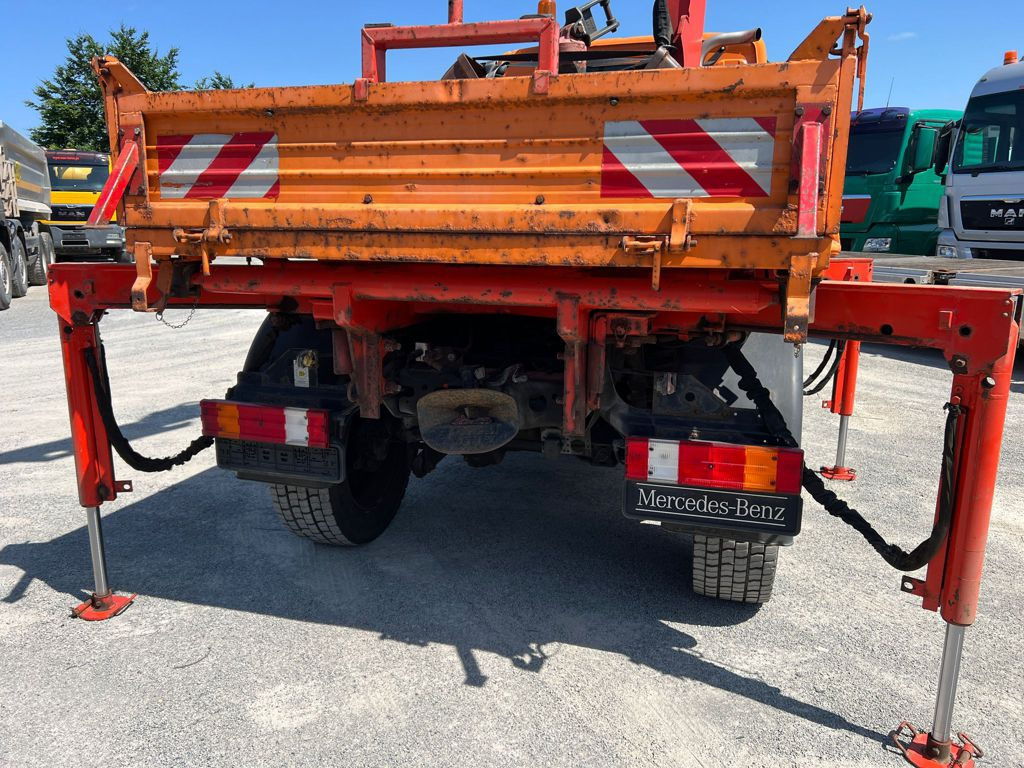 MERCEDES-BENZ Unimog U20 2-Achs Allradkipper Kran Palfinger Kran - Самосвал, Автоманипулятор: фото 3 MERCEDES-BENZ Unimog U20 2-Achs Allradkipper Kran Palfinger Kran - Самосвал, Автоманипулятор: фото 3