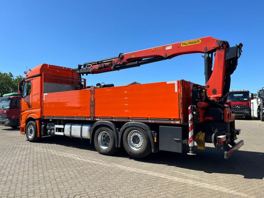 Mercedes-Benz Actros 2648 L 6x2 Pritsche Heckkran 3xhydr.Aussc - Грузовик бортовой/ Платформа, Автоманипулятор: фото 3 Mercedes-Benz Actros 2648 L 6x2 Pritsche Heckkran 3xhydr.Aussc - Грузовик бортовой/ Платформа, Автоманипулятор: фото 3