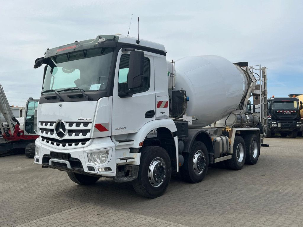 Mercedes-Benz Arocs 3240 B 8x4 Betonmischer Deutsch Top AP Ach - Автобетоносмеситель: фото 1 Mercedes-Benz Arocs 3240 B 8x4 Betonmischer Deutsch Top AP Ach - Автобетоносмеситель: фото 1