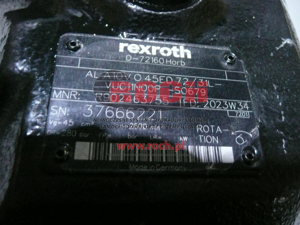 REXROTH AL A10VO45 LIEBHERR 10331353 - Гидравлический насос: фото 1 REXROTH AL A10VO45 LIEBHERR 10331353 - Гидравлический насос: фото 1