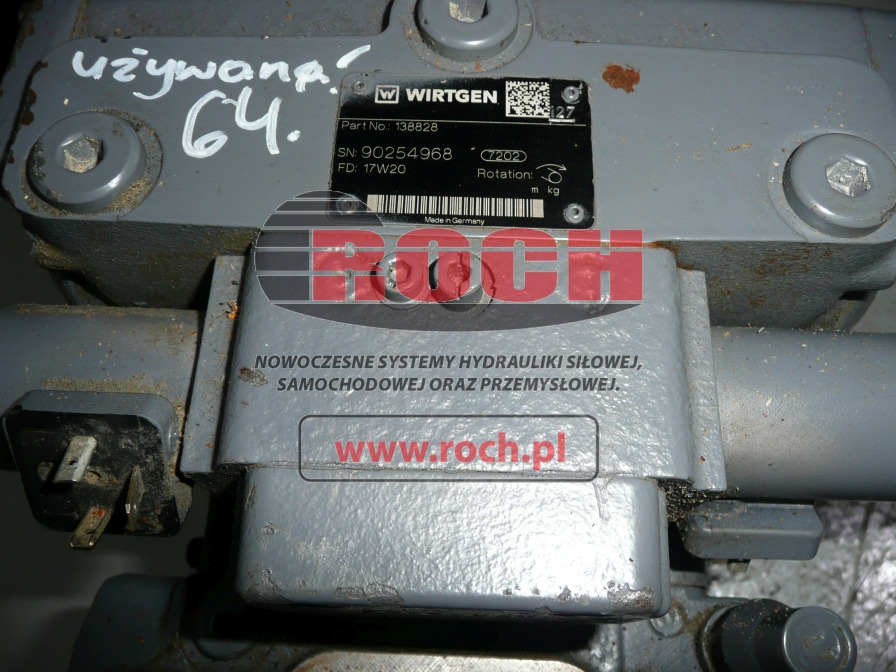 WIRTGEN 138828 - Гидравлический насос: фото 2 WIRTGEN 138828 - Гидравлический насос: фото 2