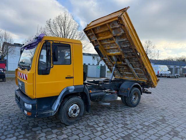 MAN 8-180 L 2000, Kipper 7,49 to. AHK Maul u. Kugel - Самосвал: фото 1 MAN 8-180 L 2000, Kipper 7,49 to. AHK Maul u. Kugel - Самосвал: фото 1