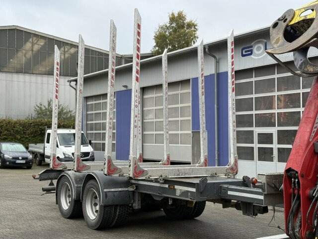 Andere Janzen T RH19 Holzanhänger 2 Achse 19.000 Kg - Прицеп лесовоз: фото 1 Andere Janzen T RH19 Holzanhänger 2 Achse 19.000 Kg - Прицеп лесовоз: фото 1