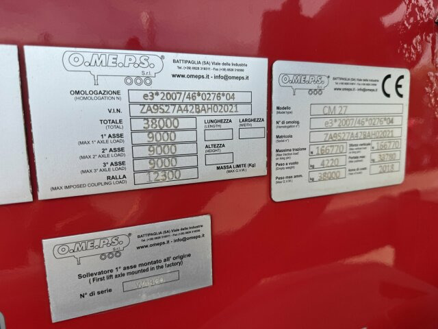 Feldbinder O.ME.P.S Silo Auflieger 27 m³ - Asche, Gülle - Полуприцеп цистерна для сыпучих грузов: фото 4 Feldbinder O.ME.P.S Silo Auflieger 27 m³ - Asche, Gülle - Полуприцеп цистерна для сыпучих грузов: фото 4