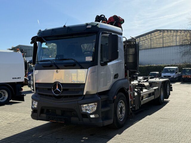Крюковой мультилифт, Автоманипулятор Mercedes-Benz ACTROS 2546 6x2 Abrollkip Kran Palfinger Q150Z95: фото 12