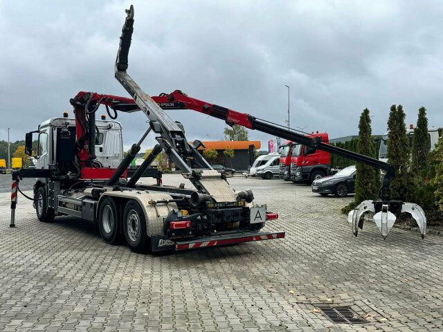 Крюковой мультилифт, Автоманипулятор Mercedes-Benz ACTROS 2546 6x2 Abrollkip Kran Palfinger Q150Z95: фото 14