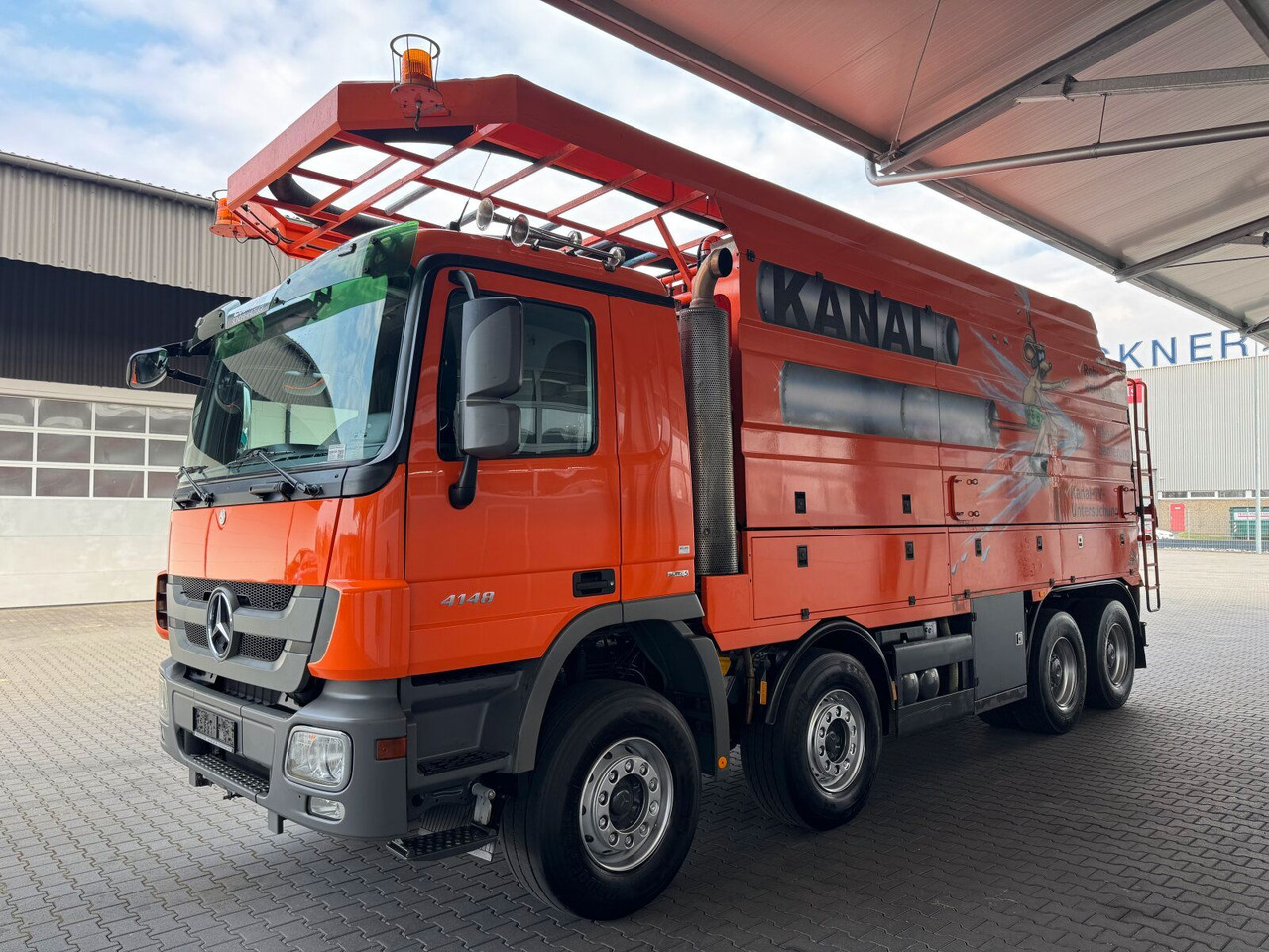 Mercedes-Benz ACTROS 4148 8x4 Kanalreiniger & Wasserrückgewinn - Ассенизатор: фото 2 Mercedes-Benz ACTROS 4148 8x4 Kanalreiniger & Wasserrückgewinn - Ассенизатор: фото 2