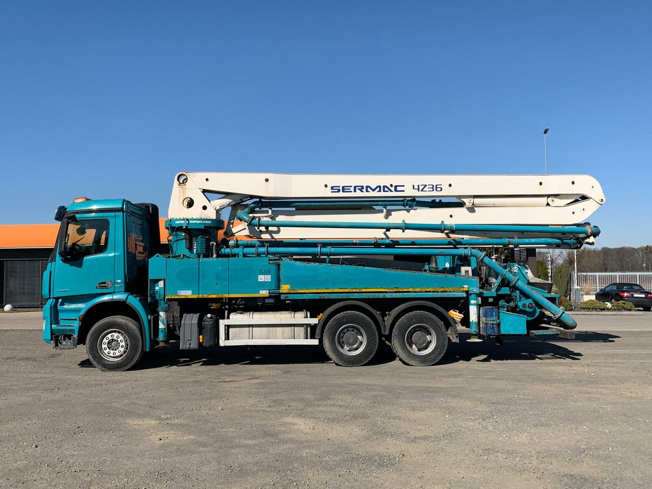 Mercedes-Benz AROCS 2636 6x4 Euro 6 Betonpumpe SERMAC 4Z36 - Автобетононасос: фото 4 Mercedes-Benz AROCS 2636 6x4 Euro 6 Betonpumpe SERMAC 4Z36 - Автобетононасос: фото 4