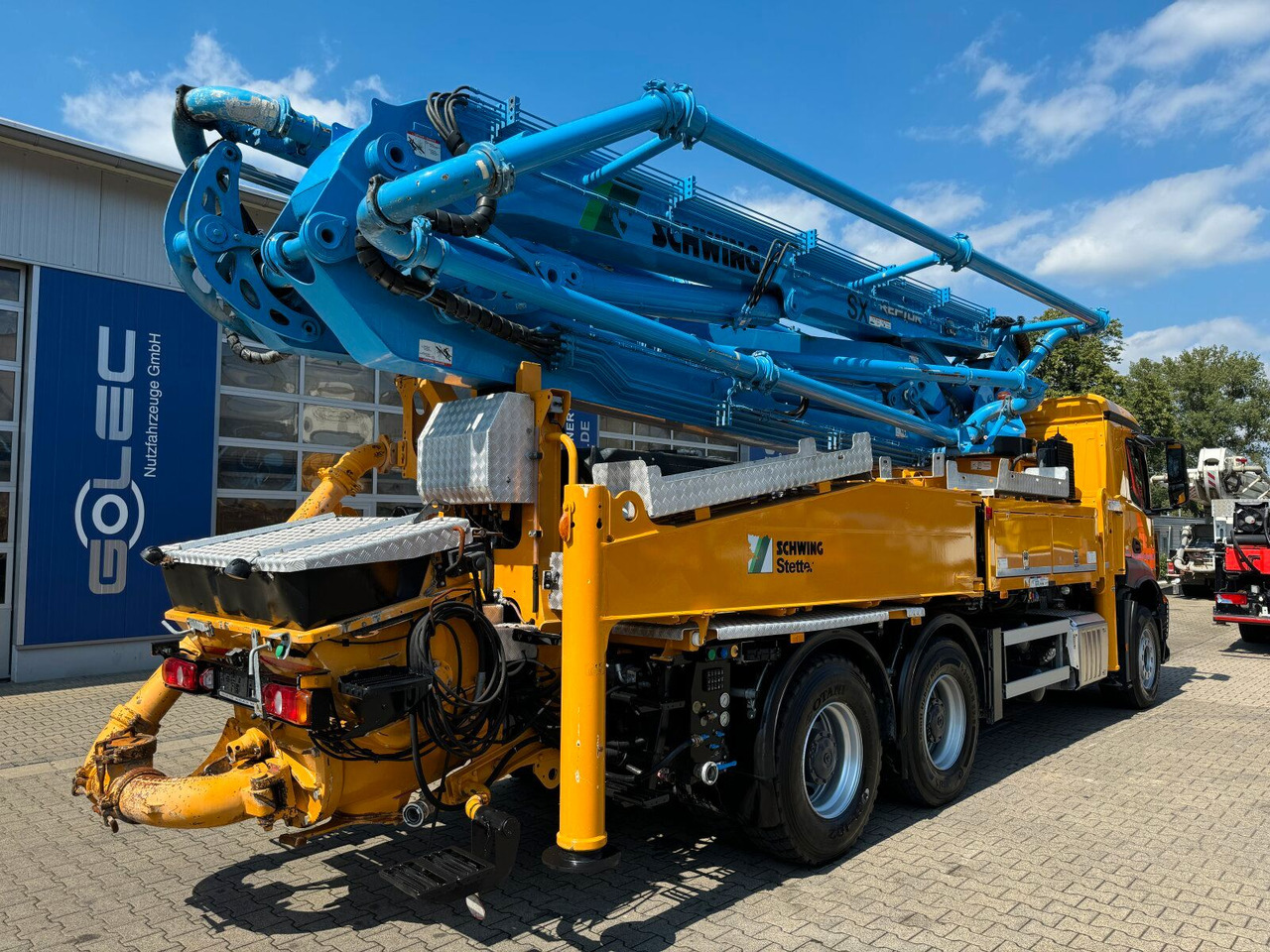 Mercedes-Benz AROCS 2646 6x4 Euro 6 Betonpumpe Schwing S 38 SX - Автобетононасос: фото 4 Mercedes-Benz AROCS 2646 6x4 Euro 6 Betonpumpe Schwing S 38 SX - Автобетононасос: фото 4