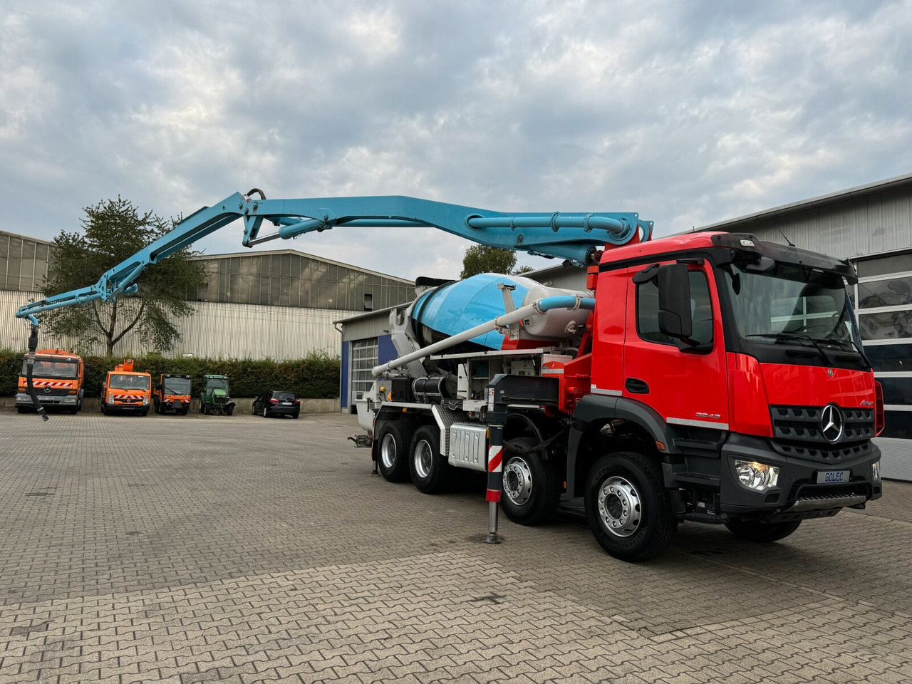 Mercedes-Benz AROCS 3243 8x4 Euro 6 Pumi Putzmeister TMM 24-3 - Автобетононасос: фото 2 Mercedes-Benz AROCS 3243 8x4 Euro 6 Pumi Putzmeister TMM 24-3 - Автобетононасос: фото 2