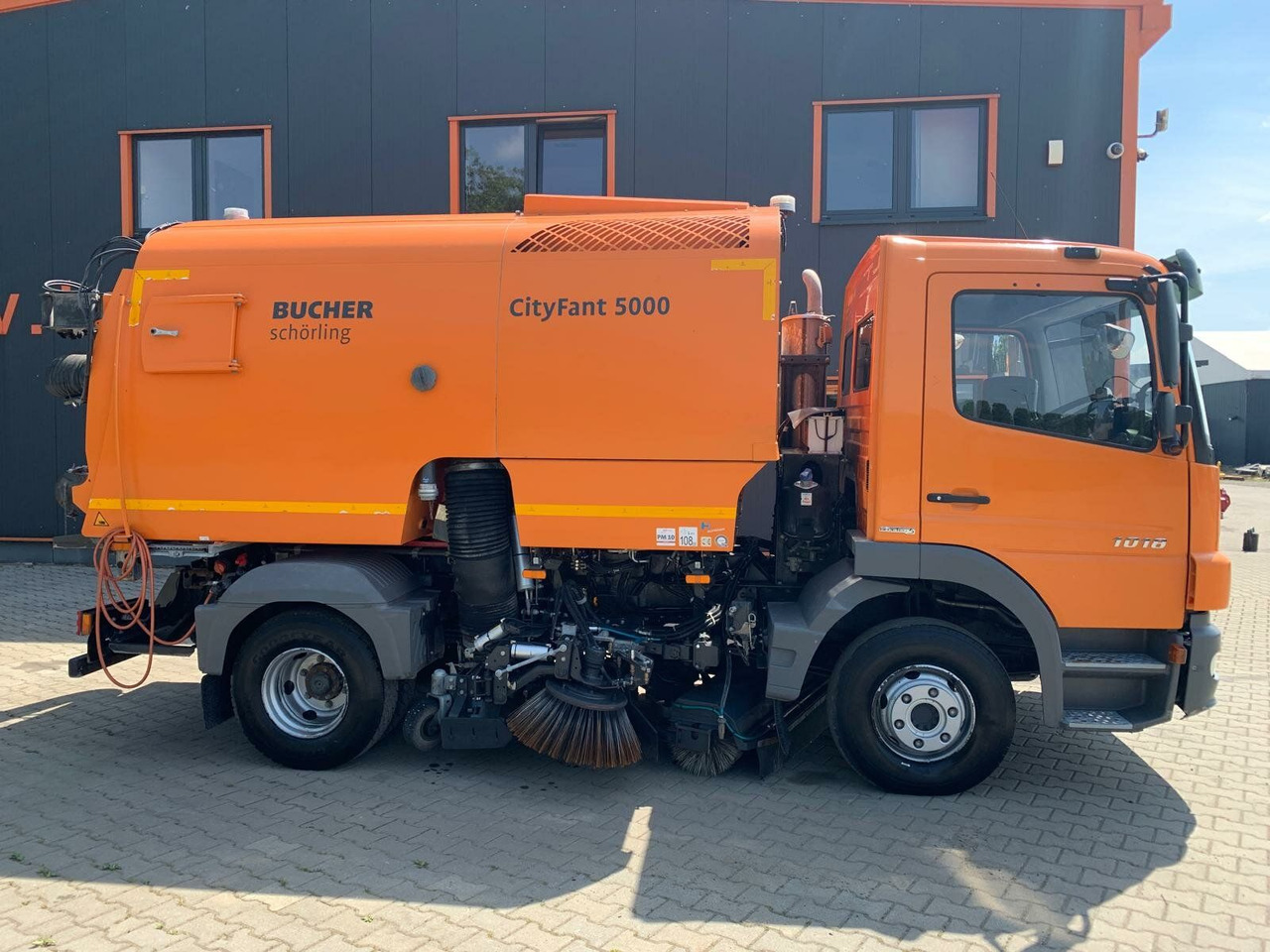 Mercedes-Benz Atego Kehrmaschine BUCHER CITYFANT 5000 - Подметально-уборочная машина: фото 2 Mercedes-Benz Atego Kehrmaschine BUCHER CITYFANT 5000 - Подметально-уборочная машина: фото 2