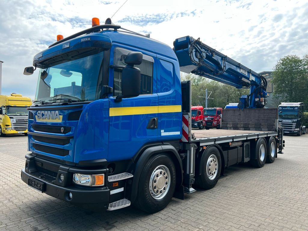 Scania G490 8x4 Dachdecker Montagekran MKG - 21,6 m - Грузовик бортовой/ Платформа, Автоманипулятор: фото 2 Scania G490 8x4 Dachdecker Montagekran MKG - 21,6 m - Грузовик бортовой/ Платформа, Автоманипулятор: фото 2