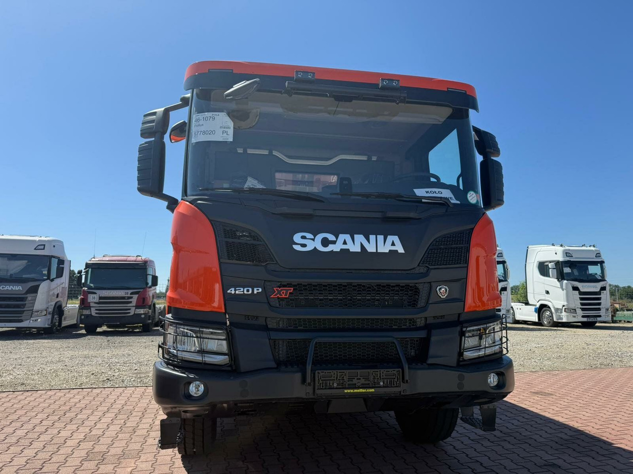 Scania P 420 8x4 Kipper Meiller Euro 6 - Самосвал: фото 4 Scania P 420 8x4 Kipper Meiller Euro 6 - Самосвал: фото 4