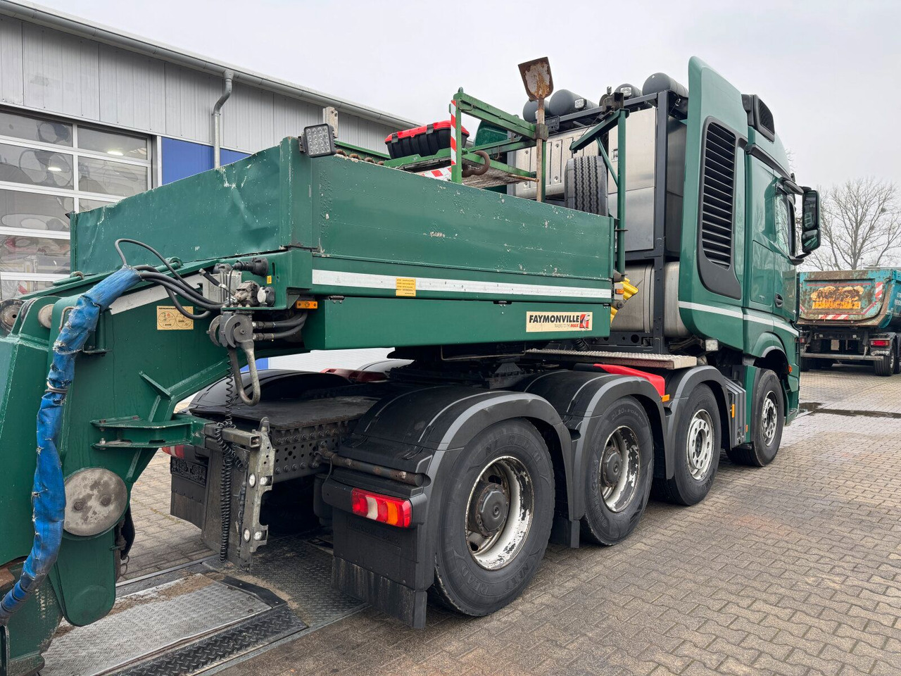 Mercedes-Benz ACTROS 4163 8x4 Schwerlast +Tieflader 4+2 *83 T - Тягач: фото 5 Mercedes-Benz ACTROS 4163 8x4 Schwerlast +Tieflader 4+2 *83 T - Тягач: фото 5