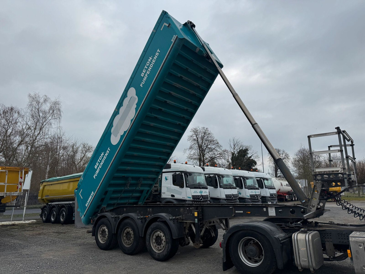 Тягач Mercedes-Benz Arocs 1843 4x2 SZM Euro 6 Kipphydraulik: фото 9