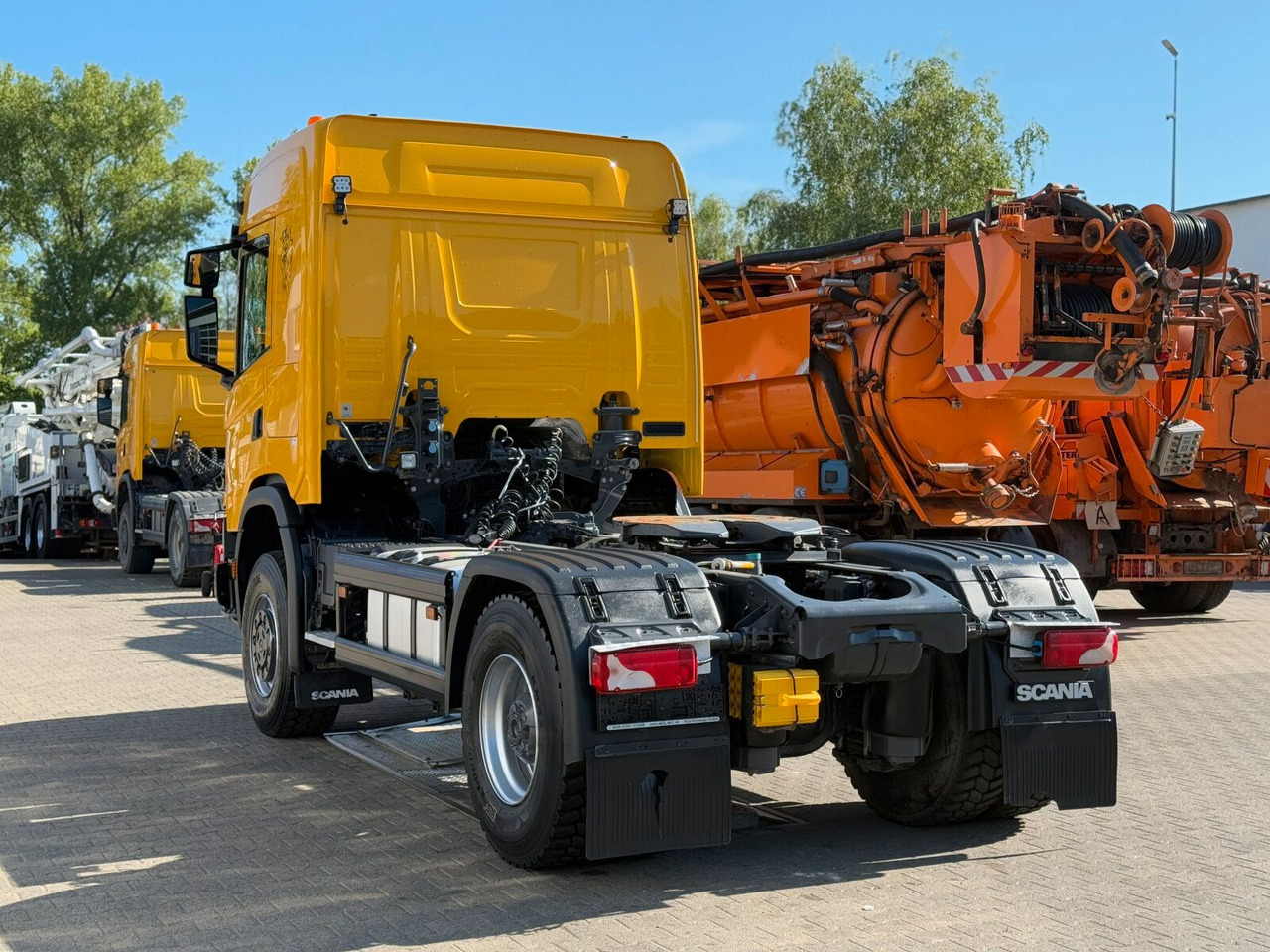 Scania G450 XT 4x4 Euro 6 SZM Kipphydraulik Blatt/ Luft - Тягач: фото 5 Scania G450 XT 4x4 Euro 6 SZM Kipphydraulik Blatt/ Luft - Тягач: фото 5