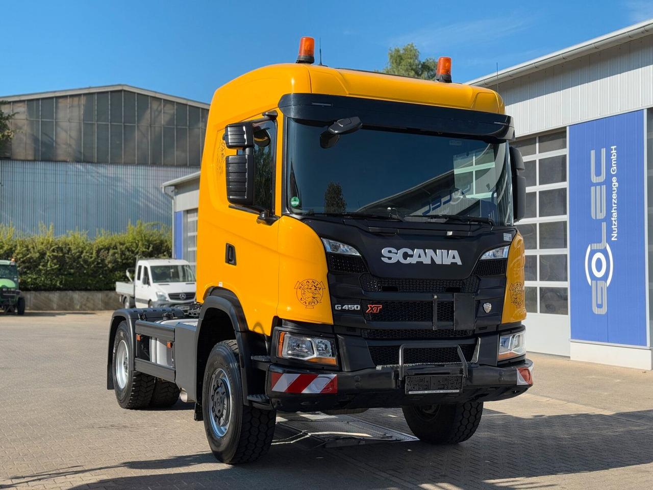 Scania G450 XT 4x4 Euro 6 SZM Kipphydraulik Blatt/ Luft - Тягач: фото 1 Scania G450 XT 4x4 Euro 6 SZM Kipphydraulik Blatt/ Luft - Тягач: фото 1