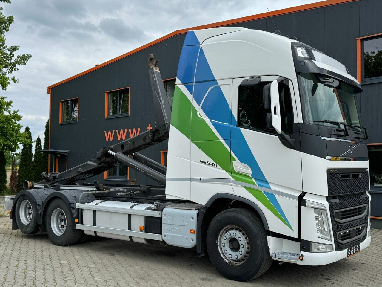 Крюковой мультилифт Volvo FH 540 6x2 Abrollkipper MEILLER RK 26.67: фото 20