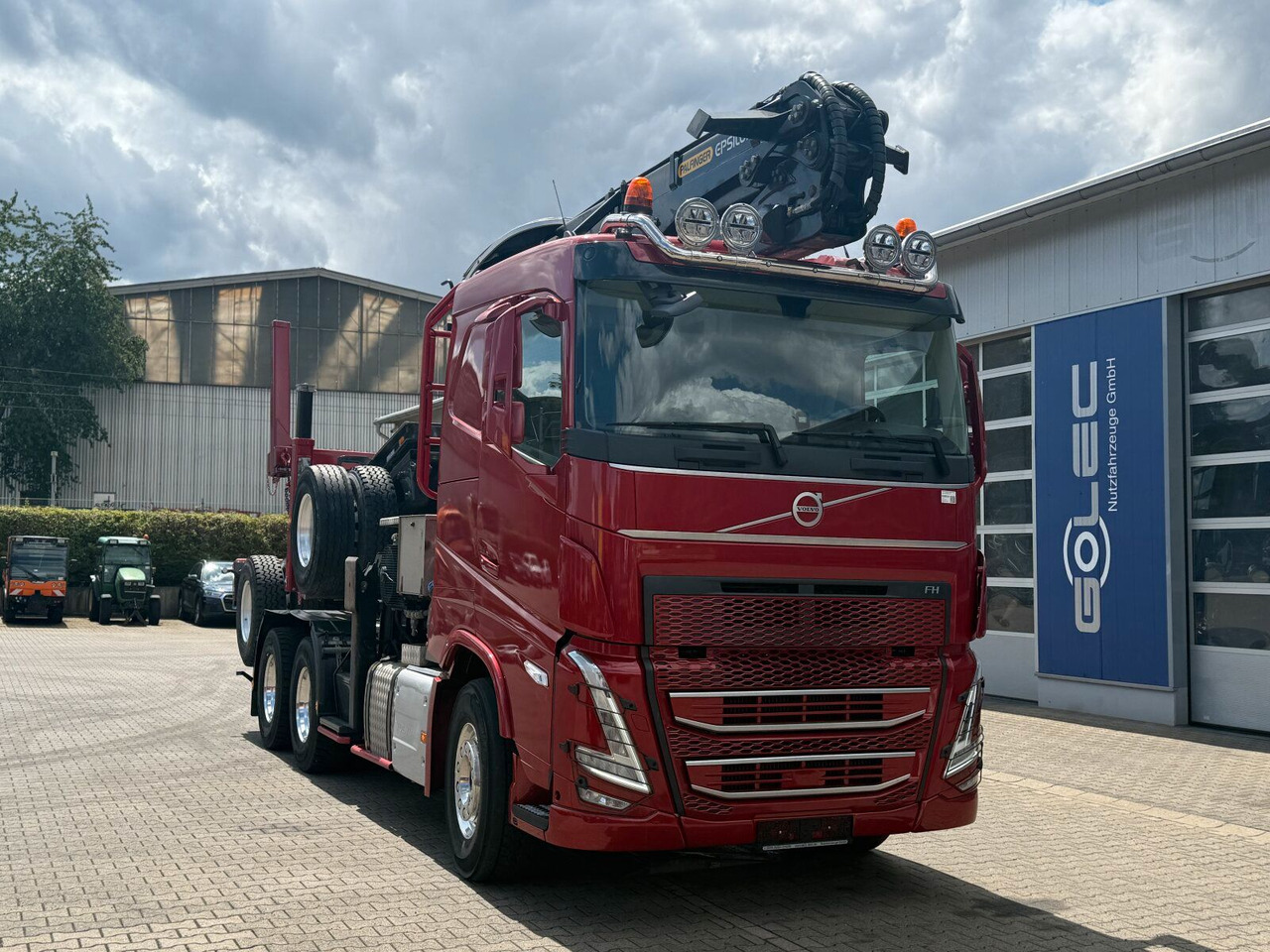Volvo FH 540 6x4 Langholztransporter Kran + Anhänger - Лесовоз, Автоманипулятор: фото 1 Volvo FH 540 6x4 Langholztransporter Kran + Anhänger - Лесовоз, Автоманипулятор: фото 1