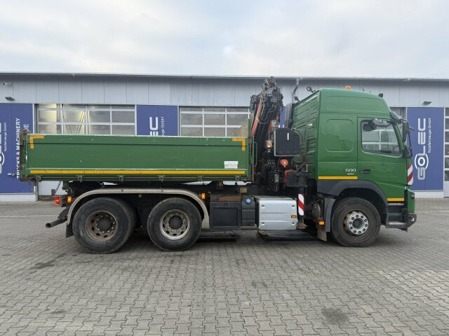 Самосвал, Автоманипулятор Volvo FMX 500 6x4 Kipper mit Kran Atlas 172.3E - A4: фото 8