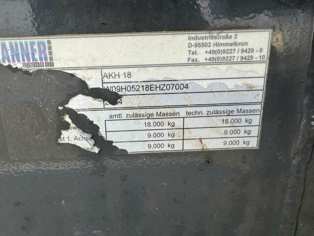 ZANNER AHK 18 Holzanhänger 2 Achse 3350kg - Прицеп лесовоз: фото 2 ZANNER AHK 18 Holzanhänger 2 Achse 3350kg - Прицеп лесовоз: фото 2