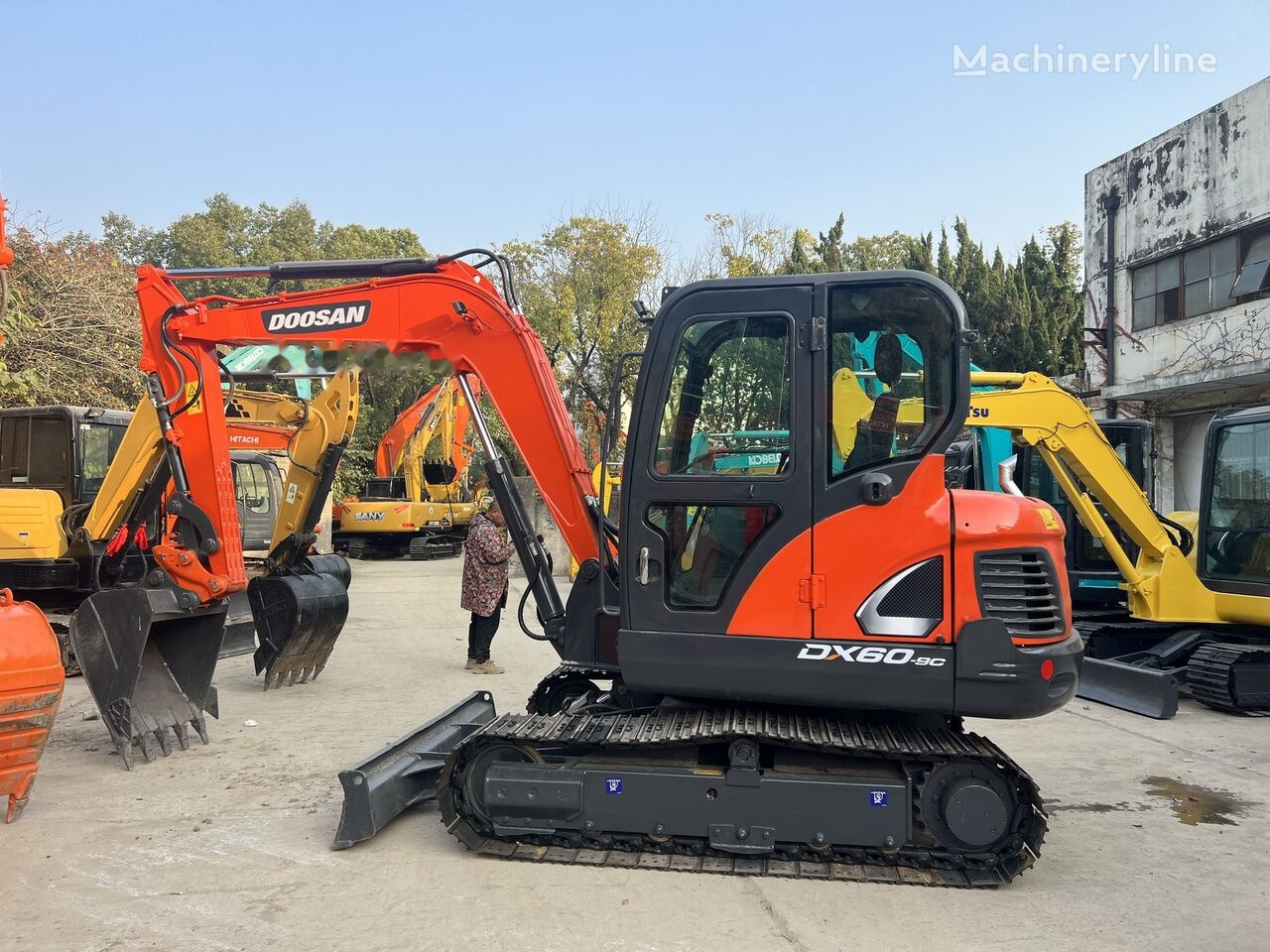 Мини-экскаватор Doosan DX60: фото 1
