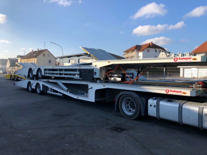 Новый Полуприцеп-автовоз KALEPAR KLP 228V4 - 4 Loader Autotransporter: фото 6