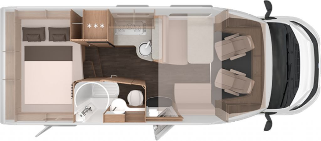 Knaus L!VE WAVE 650 MG Platinum Selection Vermieterpac - Полуинтегрированный автодом: фото 2 Knaus L!VE WAVE 650 MG Platinum Selection Vermieterpac - Полуинтегрированный автодом: фото 2