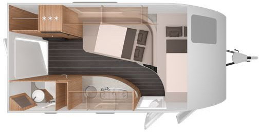 Knaus Sport&Fun 480 QL Black Selection Auflastung 1700 - Прицеп дача: фото 2 Knaus Sport&Fun 480 QL Black Selection Auflastung 1700 - Прицеп дача: фото 2