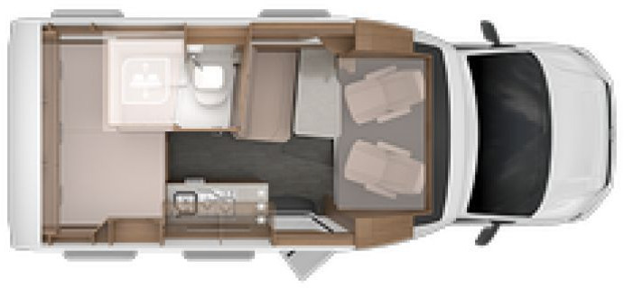 Knaus Tourer VAN 500 MQ Vansation mit viel Ausstattung - Полуинтегрированный автодом: фото 2 Knaus Tourer VAN 500 MQ Vansation mit viel Ausstattung - Полуинтегрированный автодом: фото 2