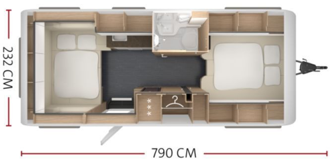Tabbert PEP PANTIGA 550 E Leichter Hagel Bugfront - Прицеп дача: фото 2 Tabbert PEP PANTIGA 550 E Leichter Hagel Bugfront - Прицеп дача: фото 2